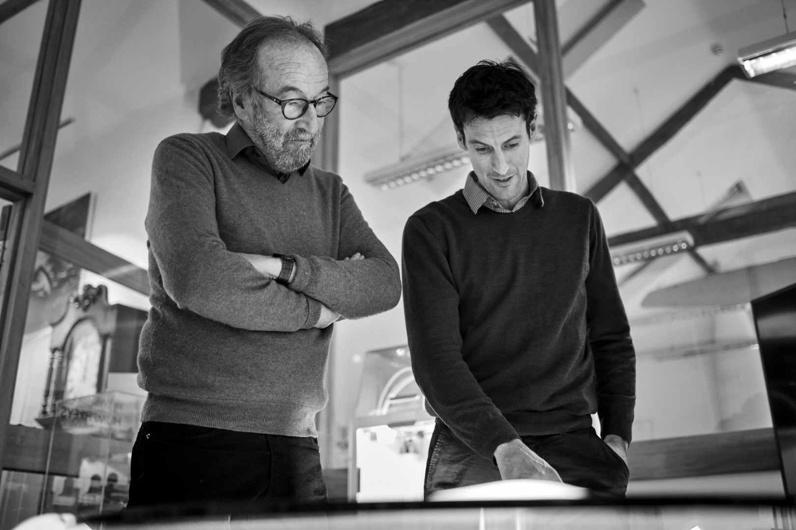 Rob Humphreys, and Tom Humphreys, Director (left to right), Humphreys Yacht Design